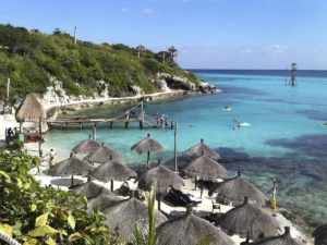 Vista aerea de parque garrafón