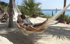 Amacas en Isla Mujeres parque garrafón